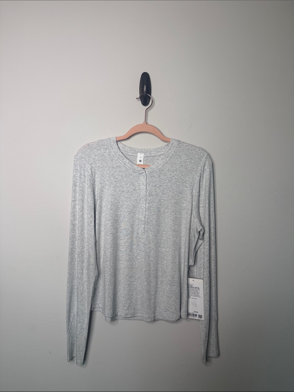 Lululemon Hold Tight Long Sleeve Henley